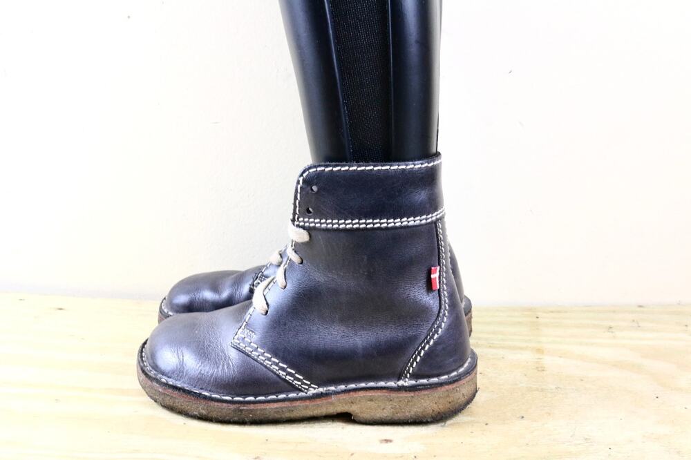 Duckfeet Boots 37 Brown Terracare Leather Fåborg Combat Shoes Handmade